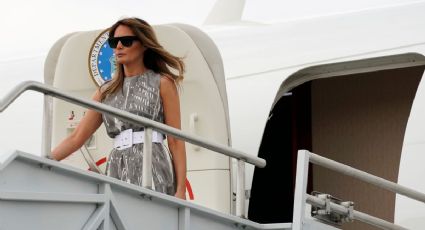Melania Trump vuelve a causar polémica por su vestuario (FOTOS)