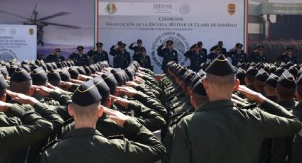 Se gradúan 193 sargentos de sanidad y beneficia a militares y la población en situación de desastre