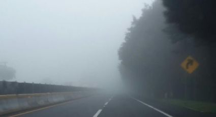 Neblina afecta visibilidad en la México-Toluca (VIDEO)