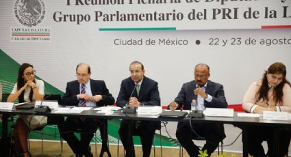 Se reúne Navarrete Prida con diputados electos del PRI 