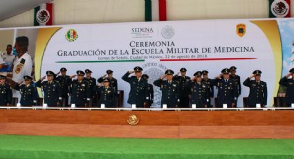 Se gradúan 54 Oficiales Militares de Sanidad