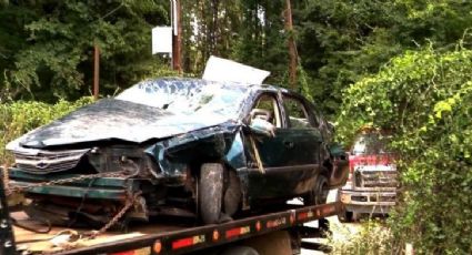 Niños sobreviven varios días en barranco tras accidente en que murió su mamá 