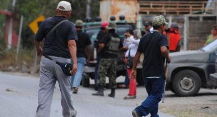 Presuntos policías comunitarios de Chilpancingo agreden a policías estatales