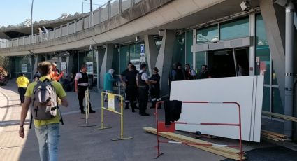 Detienen a hombre que entró en coche a pista de aeropuerto en Francia (VIDEO)