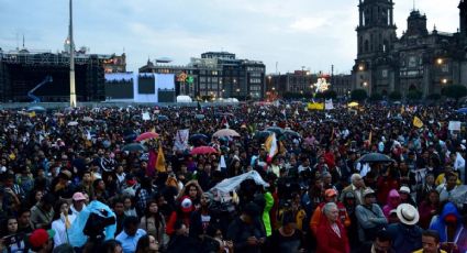 Arriba en calma 'Marcha del Silencio' a Plaza de la Constitución