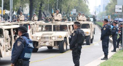 Reporta SSP-CDMX saldo blanco tras desfile militar 