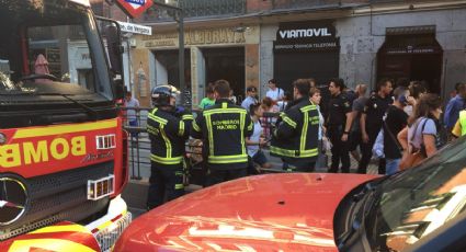 Explosión de computadora causa pánico en metro de Madrid (VIDEO)