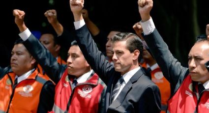 Participa EPN en macrosimulacro con motivo de sismo de 19S (VIDEO)