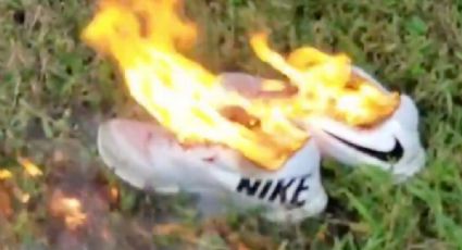 Polémica campaña de Nike provoca que usuarios quemen sus productos (VIDEO)