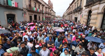  CNTE realiza caravana motorizada; colapsará Morelia 