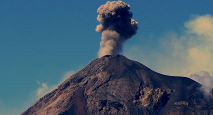 Volcán en erupción, ahora en Guatemala