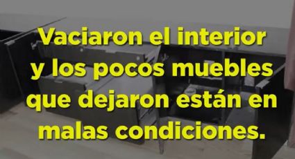 Denuncian saqueo en instalaciones de Presidencia Municipal en Naucalpan (VIDEO)