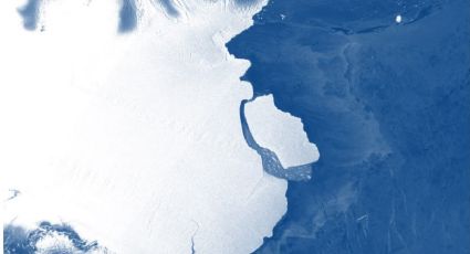 Iceberg se desprende de plataforma de hielo en la Antártida (FOTOS)