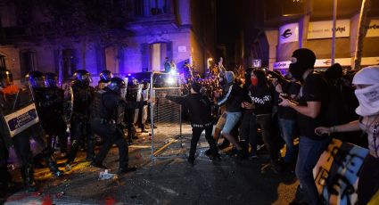 Protestas en Barcelona dejan varios heridos