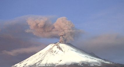 Registra Popocatépetl 153 exhalaciones en las últimas 24 horas