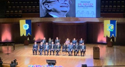 UNAM rinde homenaje a Miguel León Portilla (VIDEO)
