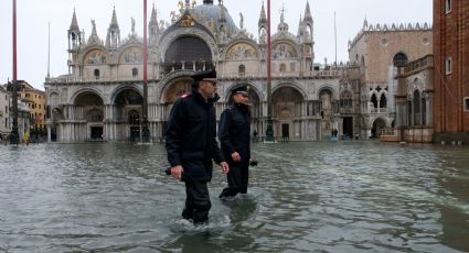 Venecia sufre su segunda peor inundación en la historia (FOTOS)
