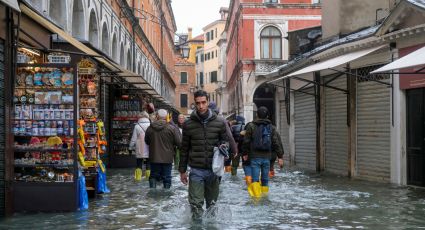 Venecia bajo estado de emergencia por inundación (VIDEO)