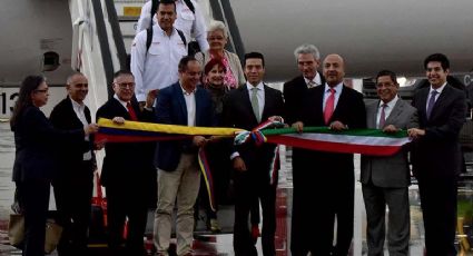 Aeropuerto de Toluca recibe primer vuelo de Caracas