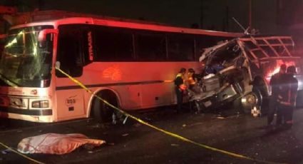 Al menos 9 muertos y 20 lesionados tras choque de autobuses en la México-Pachuca