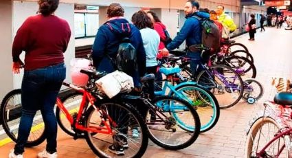 Apoyará Metro, Metrobús, Trolebús y Tren Ligero a ciclistas