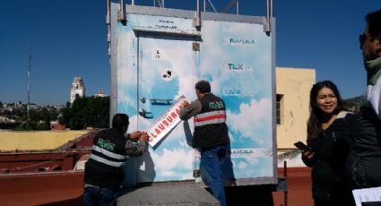 Clausura Profepa estación de monitoreo de calidad del aire de Tlaxcala