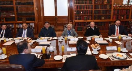 Gabinete de Seguridad se reúne con gobernadores del PRI