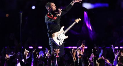 Maroon 5 roba cámara al medio tiempo en el Super Bowl