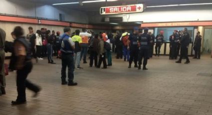 Desperfecto en escaleras del Metro CDMX deja varios heridos