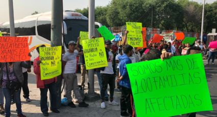 Comerciantes bloquean el cruce de Ignacio Zaragoza y Boulevard Puerto Aéreo