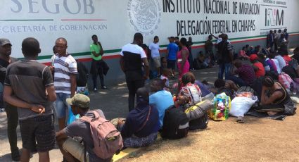 Más de 500 migrantes fueron detenidos en Chiapas