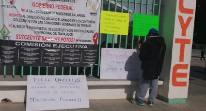 Sindicalizados de Cecyte inician paro de labores en 49 planteles de Sonora