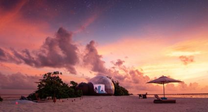 “Beach Bubble”, el nuevo concepto romántico en Maldivas (VIDEO)