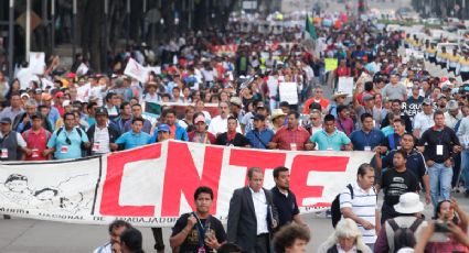 Maestros de la Sección 22 de la CNTE bloquean de nuevo el Aeropuerto de Oaxaca