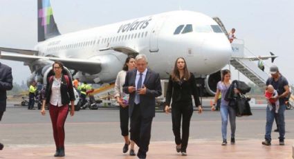 Vuelo donde viajaba López Obrador sufre falla en el aterrizaje