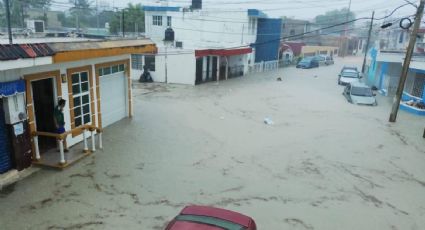 Fuertes lluvias en Campeche provocan inundaciones