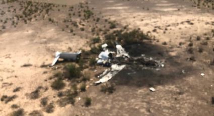 Rescatan restos de las 13 víctimas el avión accidentado en Coahuila
