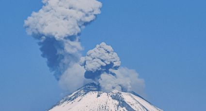 Popocatépetl emite 16 explosiones y 160 exhalaciones en últimas horas