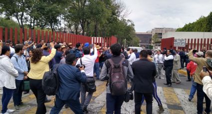 Por amago de bloqueo de la CNTE, desalojan San Lázaro