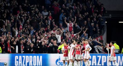 Edson marca su primer gol en Champions en goleada del Ajax (VIDEO)