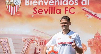 'Chicharito' es presentado como nuevo jugador del Sevilla (VIDEO)
