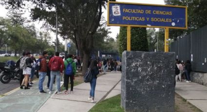 Alumnos de FCPyS se mantienen en paro activo en rechazo a participación de Ricardo Anaya en diplomado