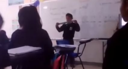 Profesor “obliga” alumno a colocarse cinta adhesiva en la boca (VIDEO)