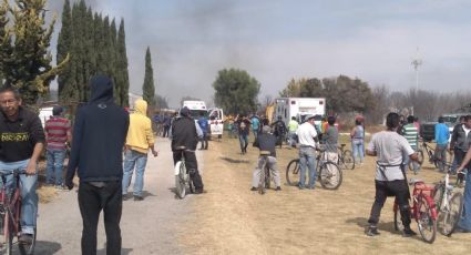 Víctima de explosión en Zumpango se reporta grave