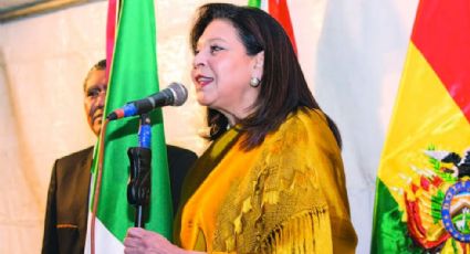AMLO reconoce el "papel destacado" de embajadora en Bolivia