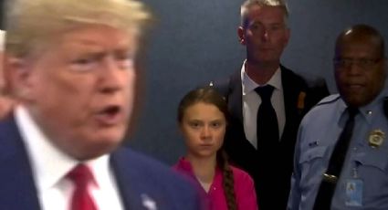 Donald Trump y Greta Thunberg se atacan por crisis ambiental (VIDEO)