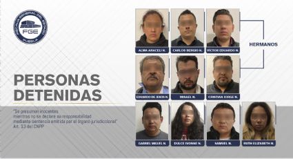 Fiscalía de Puebla y GN detienen a 10 sujetos; aseguran armas y droga