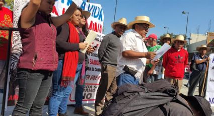 Protestan contra la termoeléctrica de Huexca, Morelos