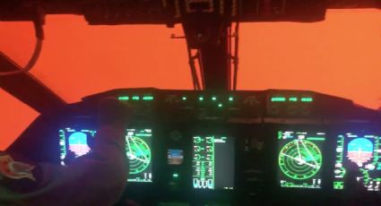 Muestran cómo se ve el fuego de Australia desde un avión (VIDEO)
