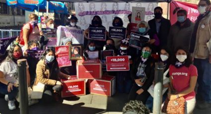 Protestan familiares de víctimas de feminicidio por indiferencia del Gobierno